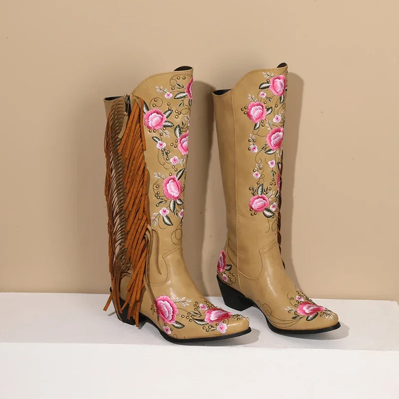 Fashion Embroidery Flower West - Ethnic Fashion In reseña y precio