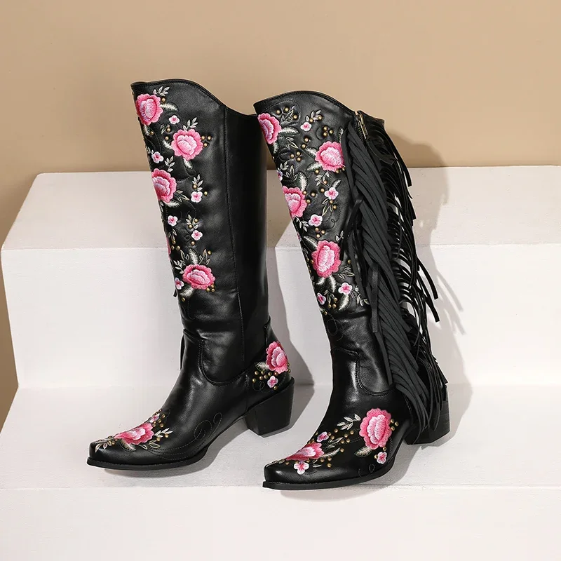 Fashion Embroidery Flower West - Ethnic Fashion In reseña y precio