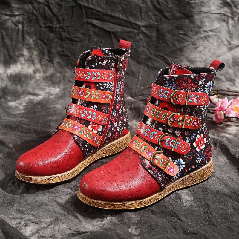 Brand Women's Boots 2026 Sprin - Ethnic Fashion In reseña y precio