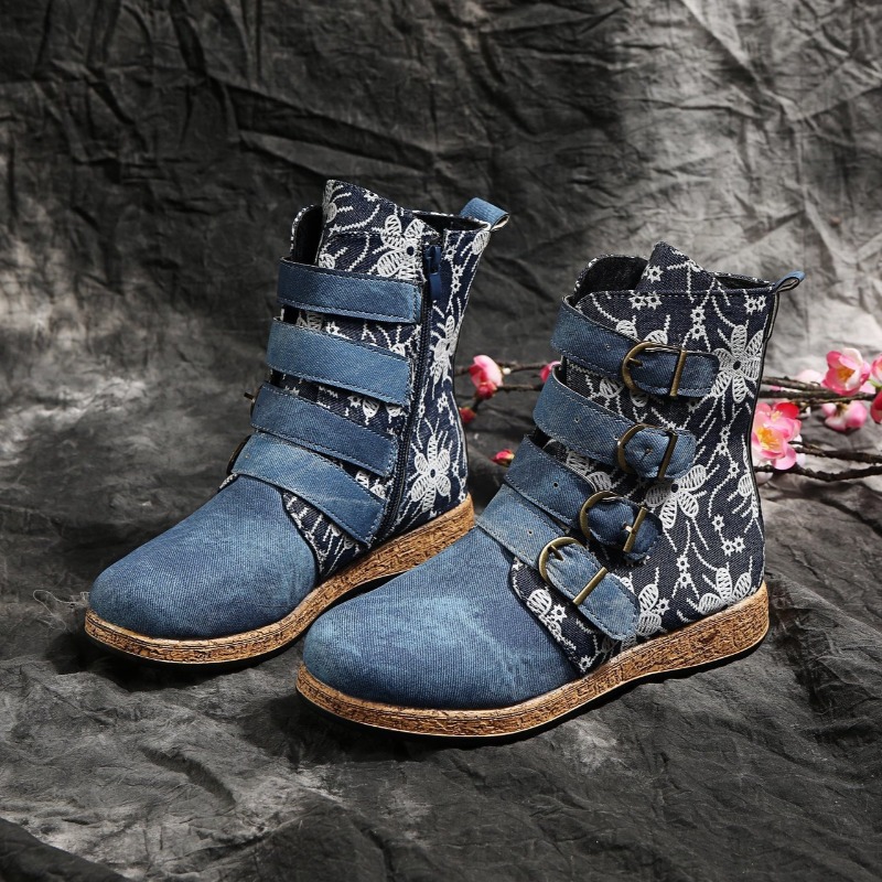 Brand Women's Boots 2026 Sprin - Ethnic Fashion In reseña y precio
