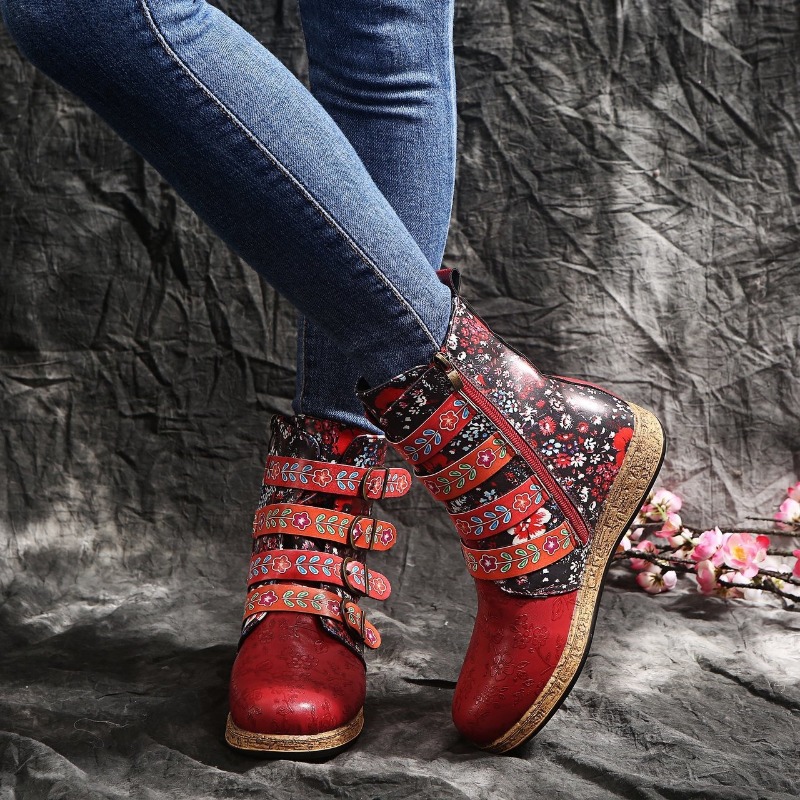 Brand Women's Boots 2026 Sprin - Ethnic Fashion In reseña y precio