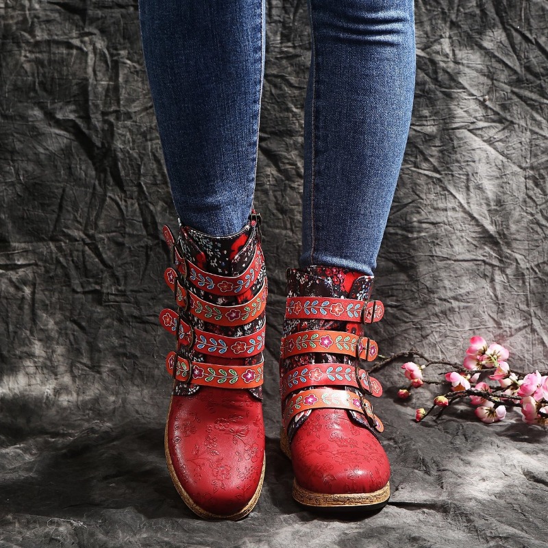 Brand Women's Boots 2026 Sprin - Ethnic Fashion In reseña y precio