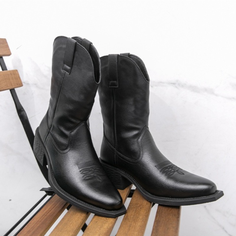 Men Boots Classic Embroidery W - Ethnic Fashion Men reseña y precio