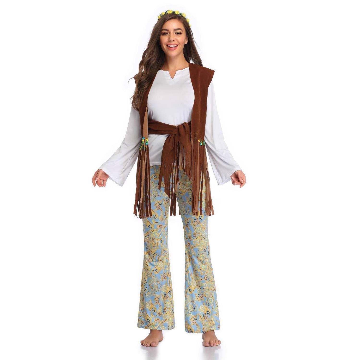Adult Halloween Indian Tribe P - Fashion Ethnic Indian Clothing reseña y precio