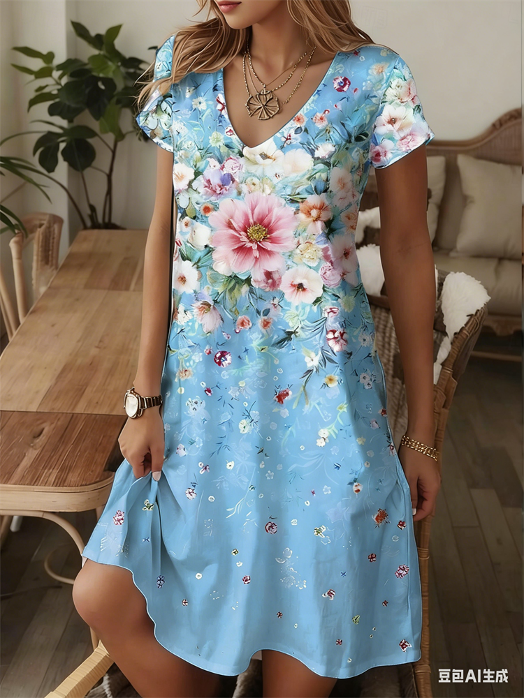 Ethnic Style Women Dress Summe - Ethnic Fashion Dress reseña y precio