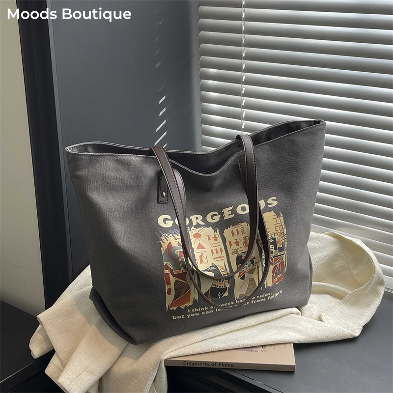Ethnic Style Printed Canvas Sh - Latest Ethnic Fashion For Women reseña y precio