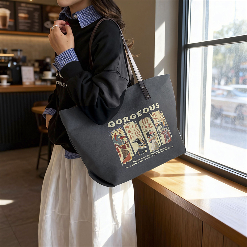Ethnic Style Printed Canvas Sh - Latest Ethnic Fashion For Women reseña y precio