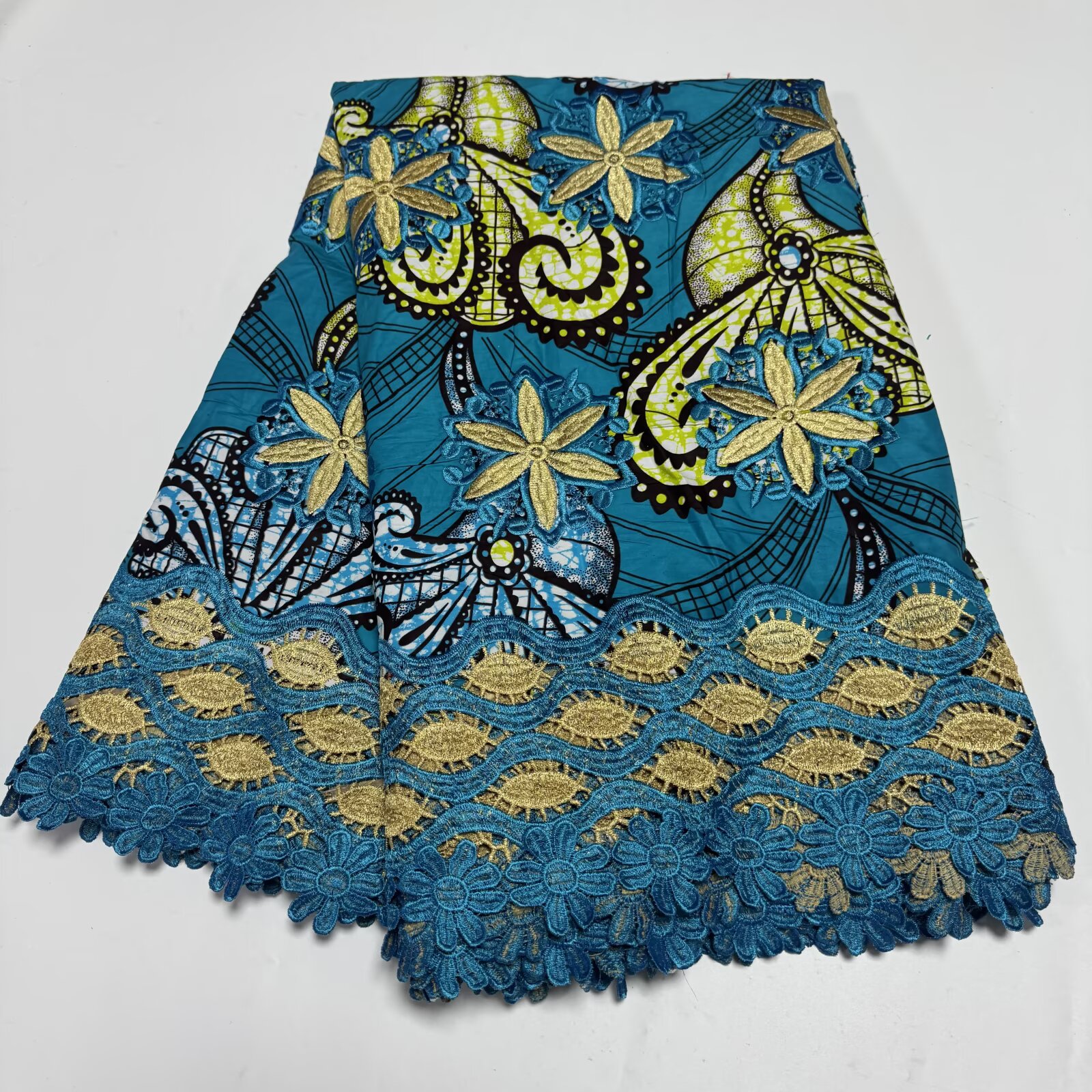 African Wax With Cord Lace, Co - African Ankara Print reseña y precio