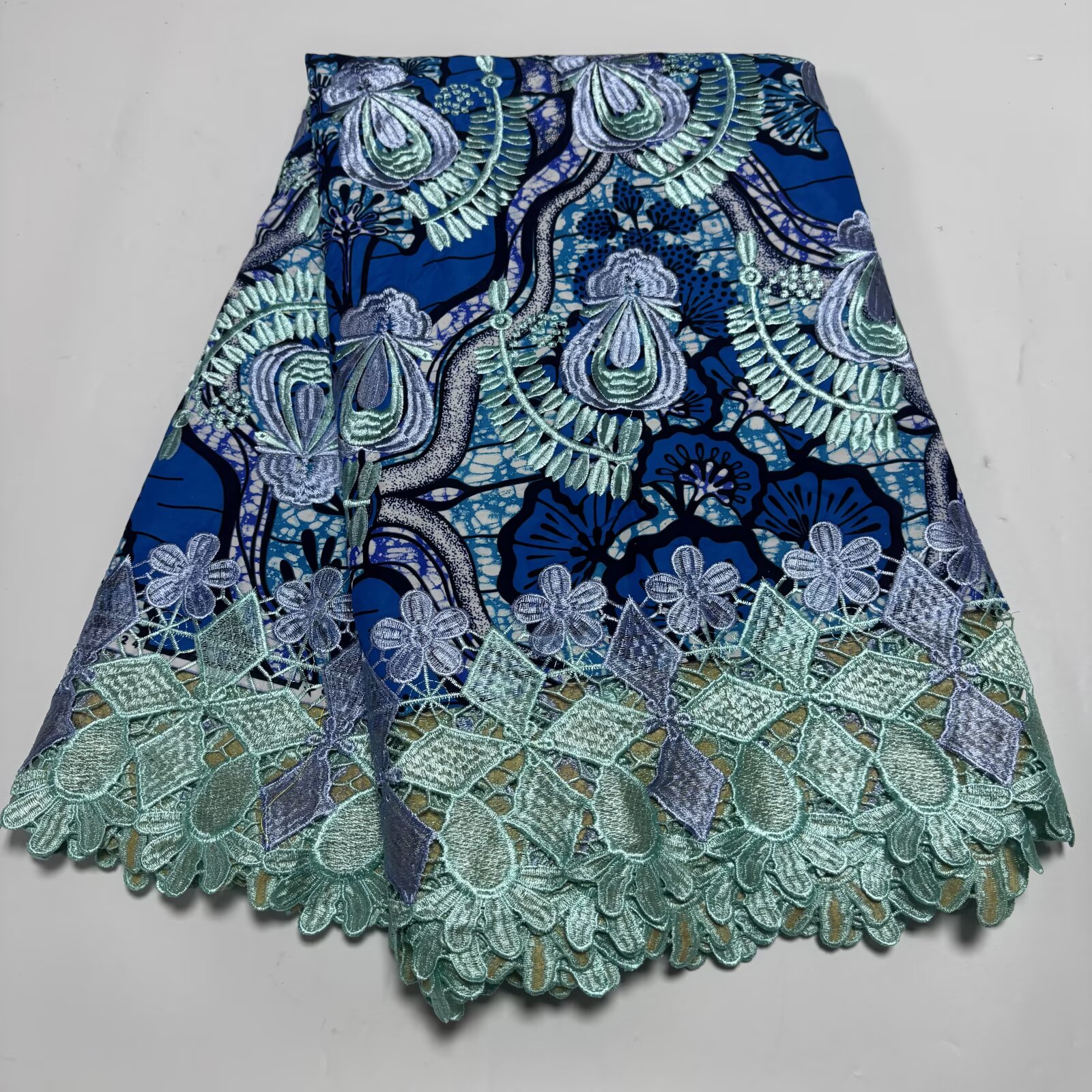 African Wax With Cord Lace, Co - African Ankara Print reseña y precio