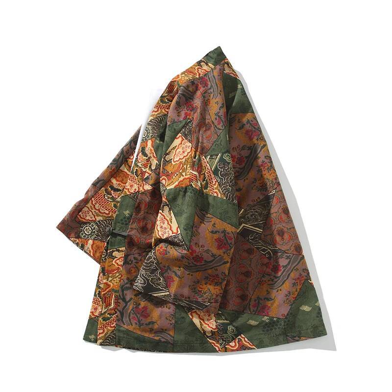 Ethnic Style Print Yukata Men  - Ethnic Fashion Men reseña y precio